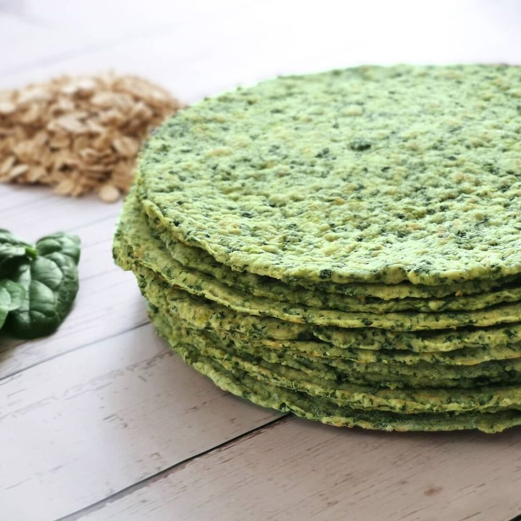 Oat Spinach Bread