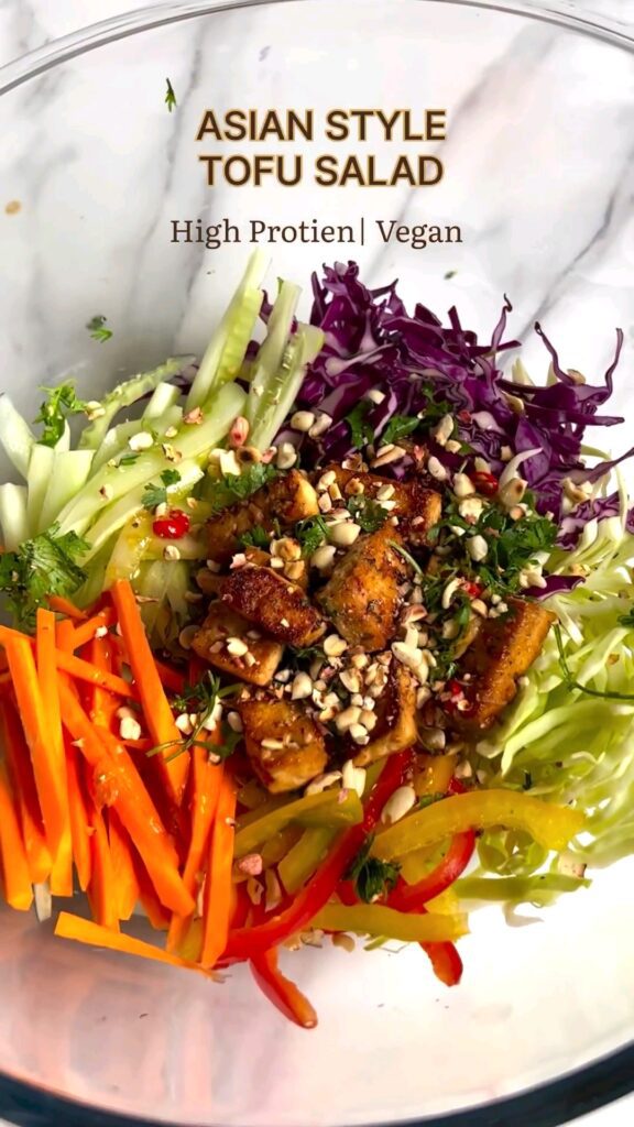 Asian Style Tofu Salad