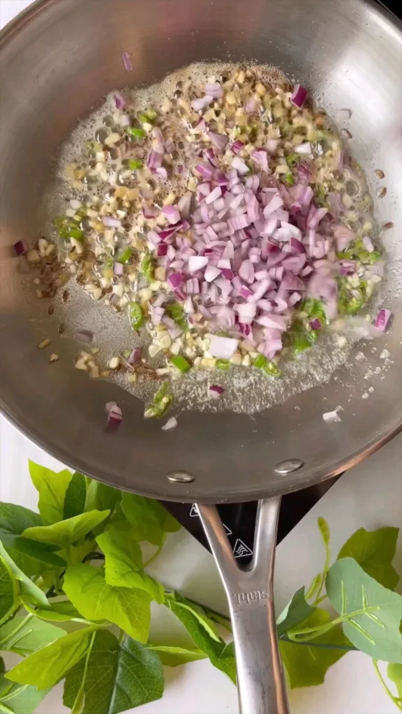 Palak Paneer Bhurji