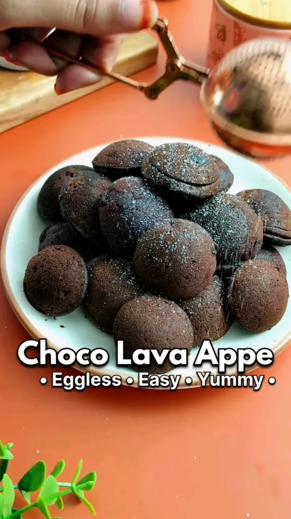 Mini Eggless Choco Lava Cake