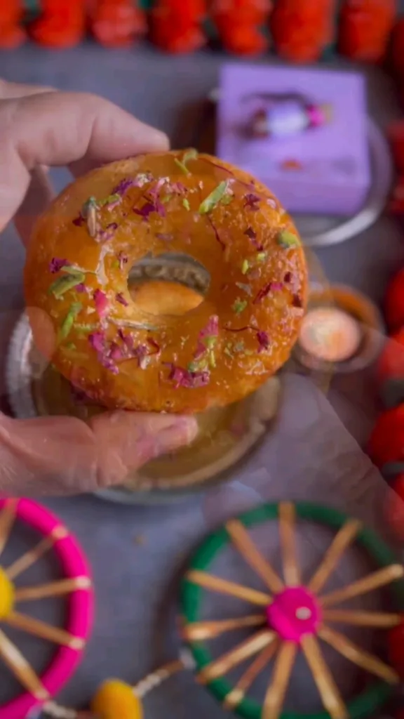 Gulab Jamun Donuts