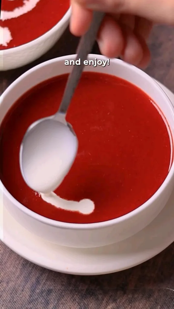 Tomato Beetroot and Carrot Soup