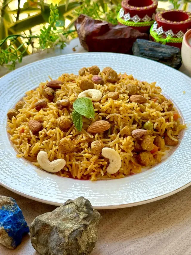 Soya Pulao: High-Protein Delight