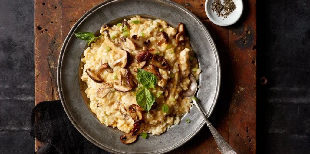 Chicken and Mushroom Risotto 