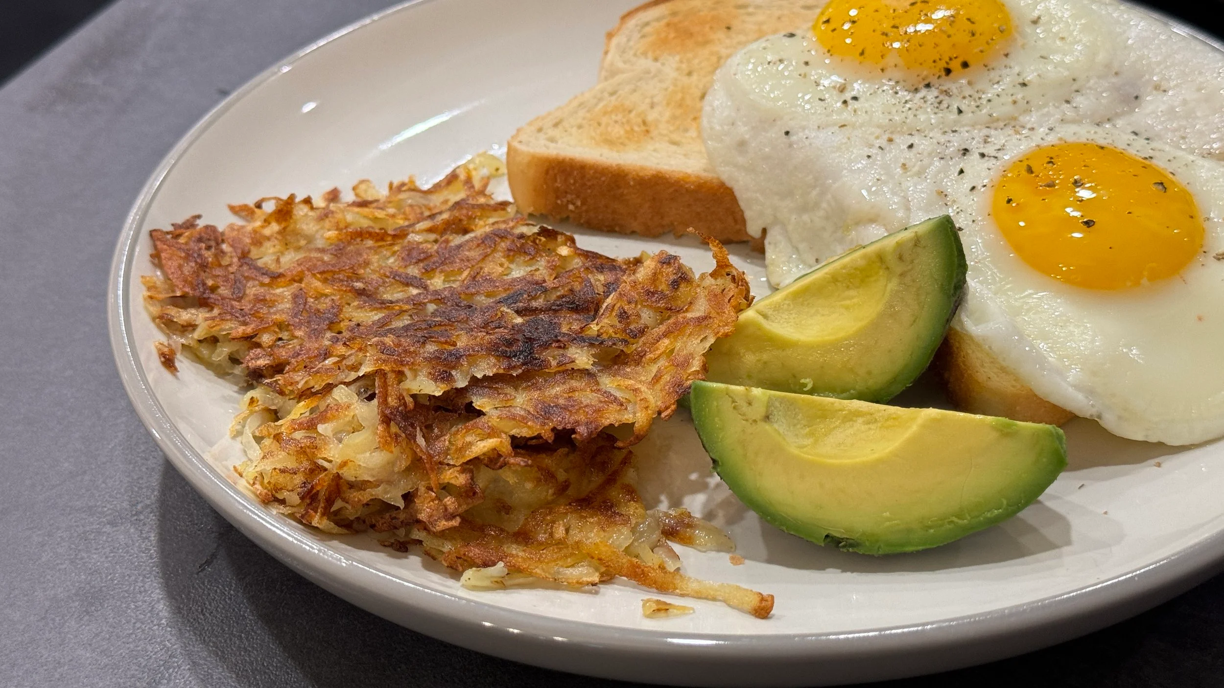 Crispy Cheesy Sausage Hash Browns