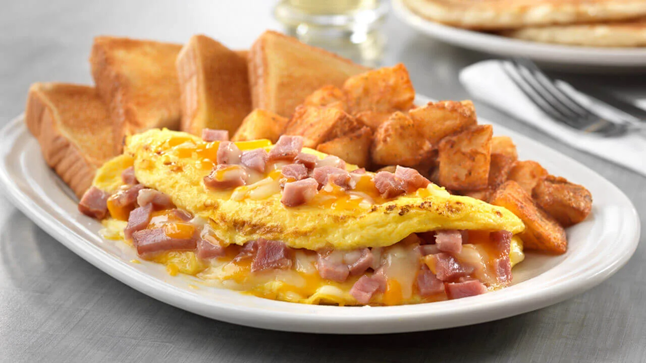 Ham and Cheese Omelette Recipe 2024