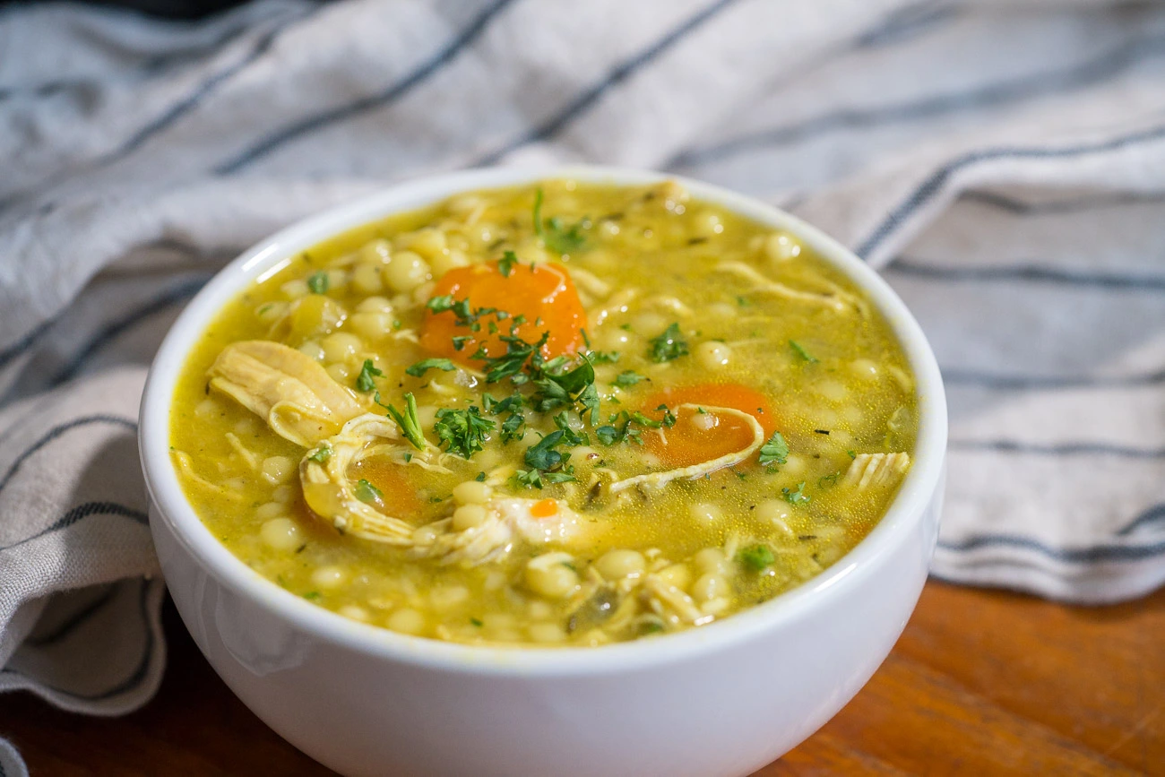 Couscous Chicken Soup