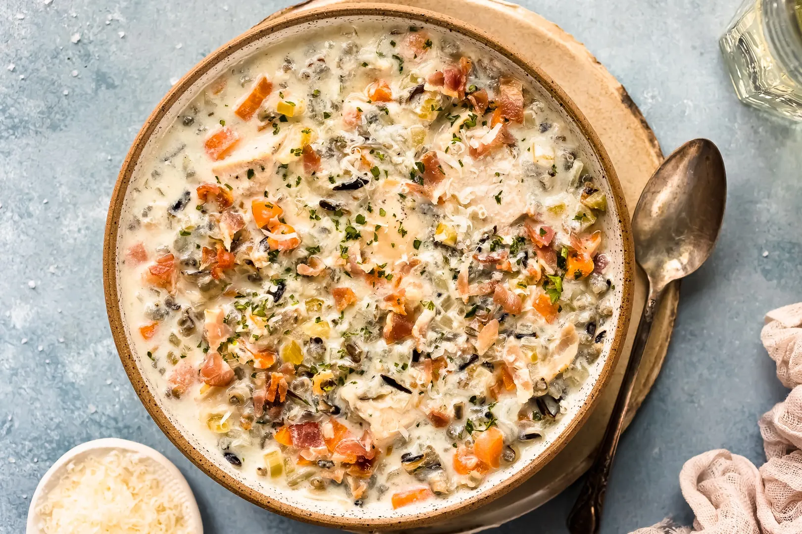 Creamy Chicken and Wild Rice Soup