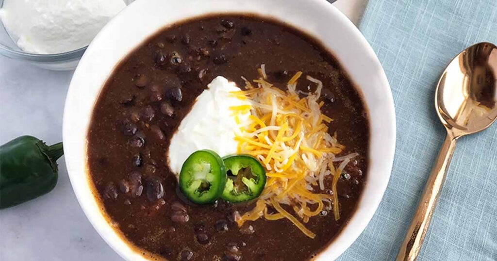 Easy Black Bean Soup Recipe 2024