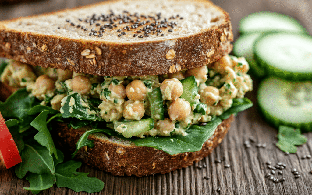 Chickpea Salad Sandwich