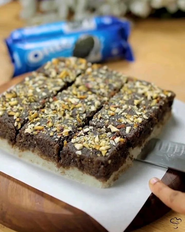Oreo Coconut Burfi