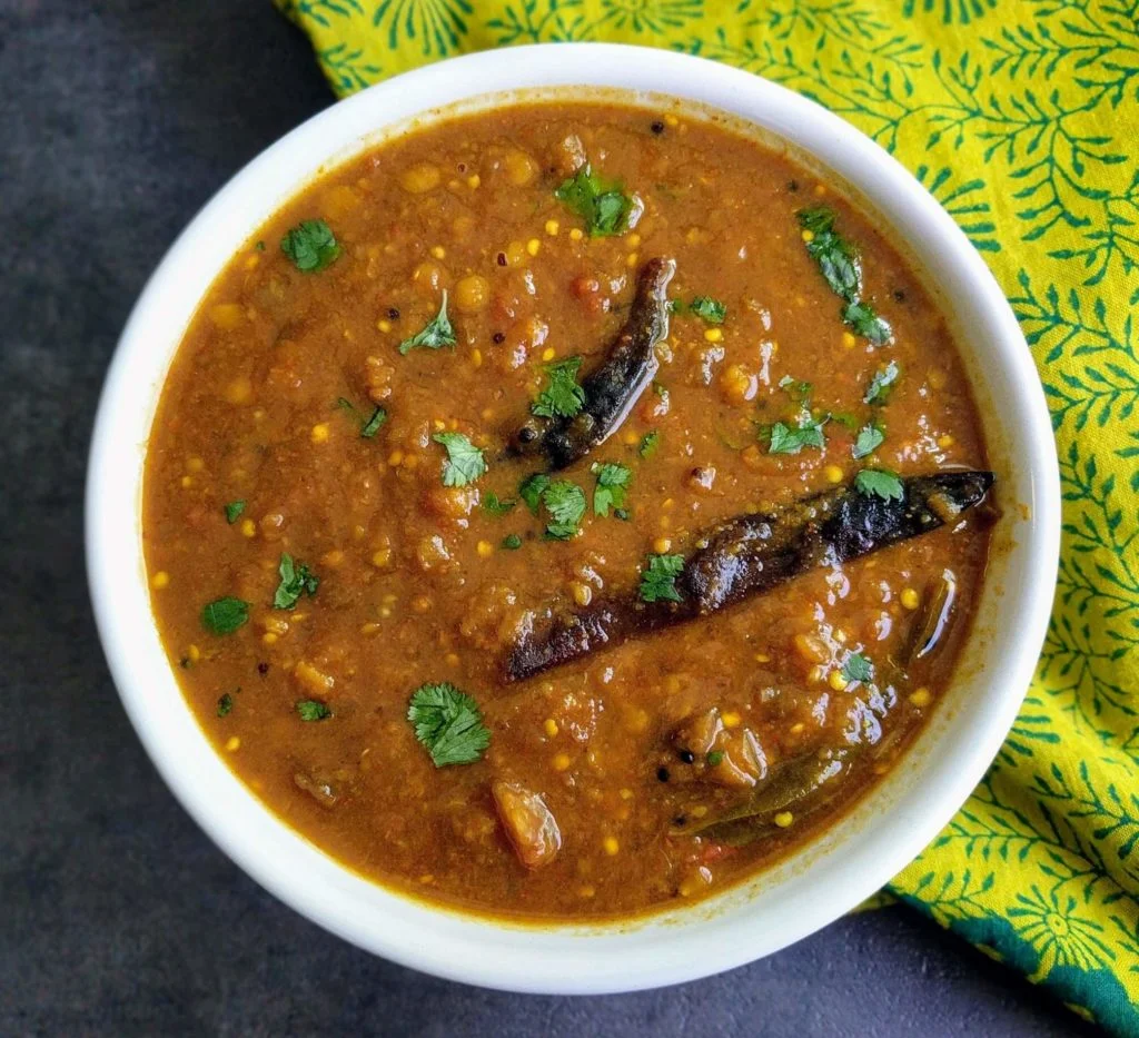 Baingan Sambhar Recipe