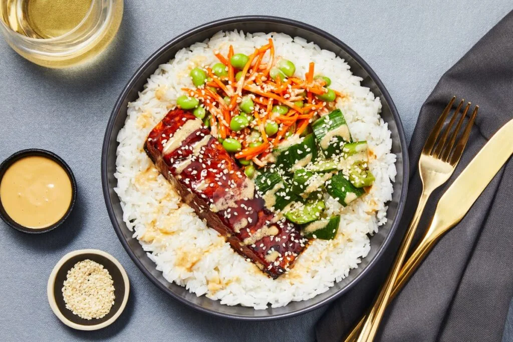 Teriyaki Salmon Bowl